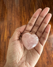 Load image into Gallery viewer, Large Rose Quartz Heart
