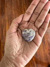 Load image into Gallery viewer, purple amethyst healing crystal heart stone