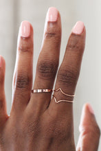 Load image into Gallery viewer, Rose gold stacking ring

